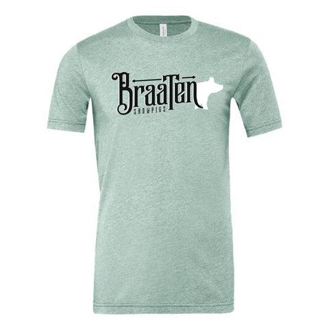 Braaten 25 - Tee - Unisex - Heather Prism Dusty Blue