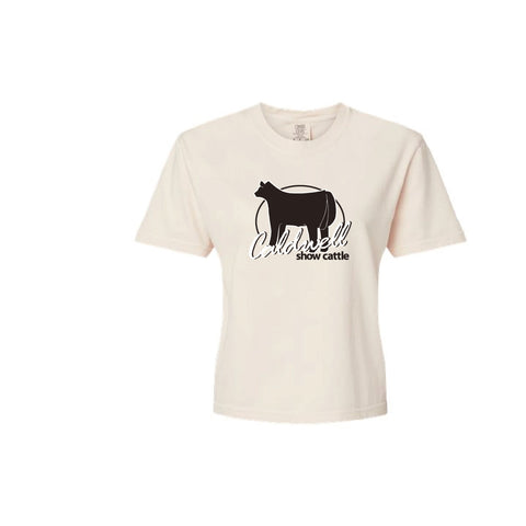 Caldwell 25 - Boxy Tee - Womens - Ivory
