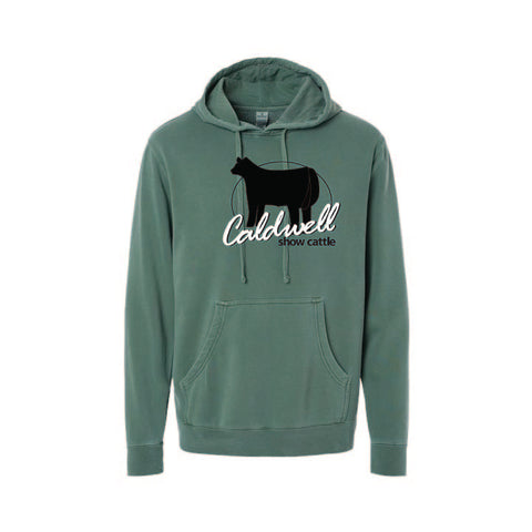 Caldwell 25 - Pigment Dyed Hoodie - Unisex - Alpine Green