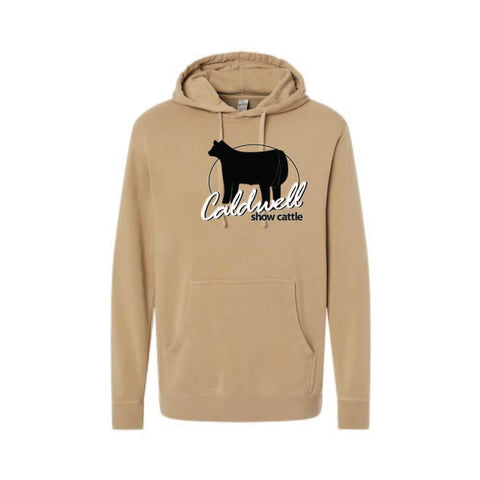 Caldwell 25 - Pigment Dyed Hoodie - Unisex - Sandstone