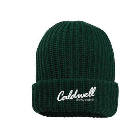 Caldwell 25 - Chunky Beanie - Forest Green