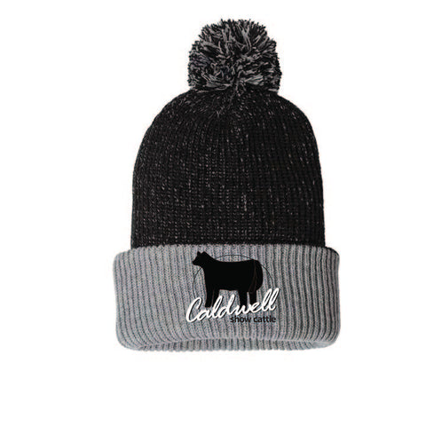 Caldwell 25 - Cuffed Beanie - Black/Heather Grey