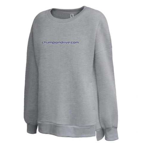 ChampionDrive - Droptail Crew - Grey - Womens