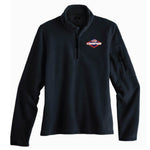 Champion Onion - Fleece Quarter Zip - Navy Blue - Womens