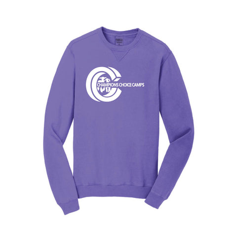 Champions Choice - Garment Dyed Crewneck - Unisex - Amethyst