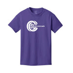 Champions Choice - Core Tee - Youth - Purple/Athletic Grey