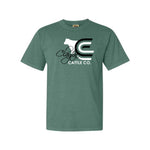 Clayton Cattle - Garment Dyed Tee - Unisex - Light Green