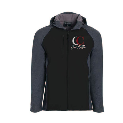 Coor Cattle - Soft Shell Jacket - Unisex - Carbon Print/Black