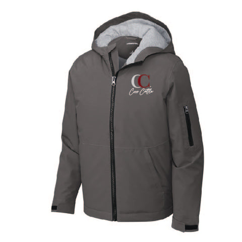 Coor Cattle - Insulated Jacket - Youth - Graphite