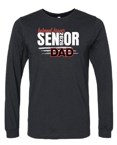 Class of 2026 - Dad - Long Sleeve Tee - Unisex - Black