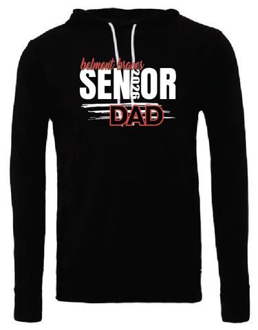 Class of 2026 - Dad - Sponge Fleece Hoodie - Unisex - Black