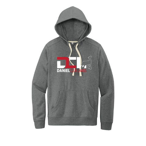 Daniel Club Lambs 25 - ReFleece Hoodie - Unisex - Deep Grey Heather
