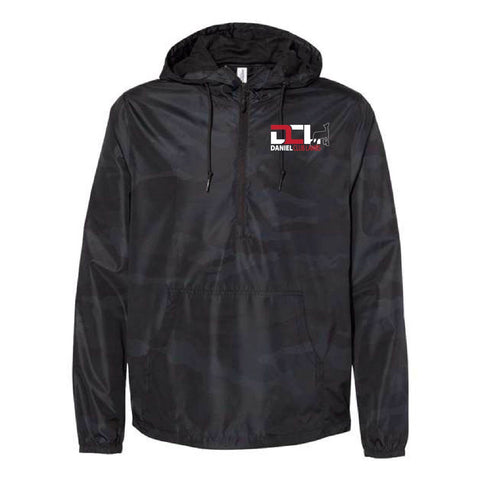 Daniel Club Lambs 25 - Lightweight Windbreaker - Unisex - Black Camo