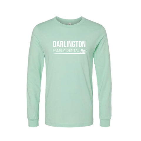 Darlington Family Dental - Long Sleeve Tee - Unisex - Mint