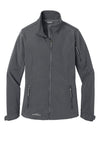 Branded Show Gear - EB531 - Womens Eddie Bauer Soft Shell Jacket - Grey Steel