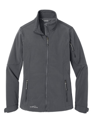 Branded Show Gear - EB531 - Womens Eddie Bauer Soft Shell Jacket - Grey Steel