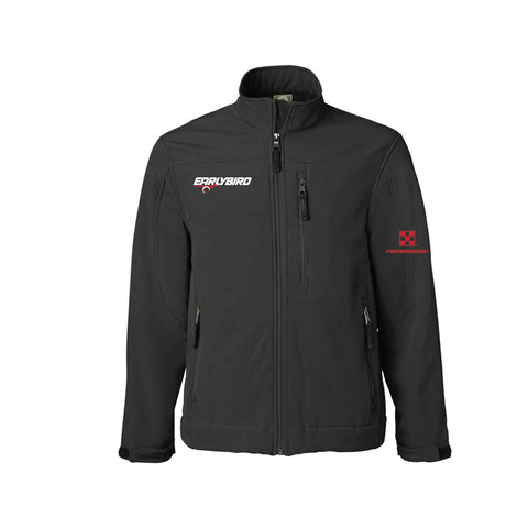 Earlybird Fall 25 - Soft Shell Jacket - Unisex - Black/Black