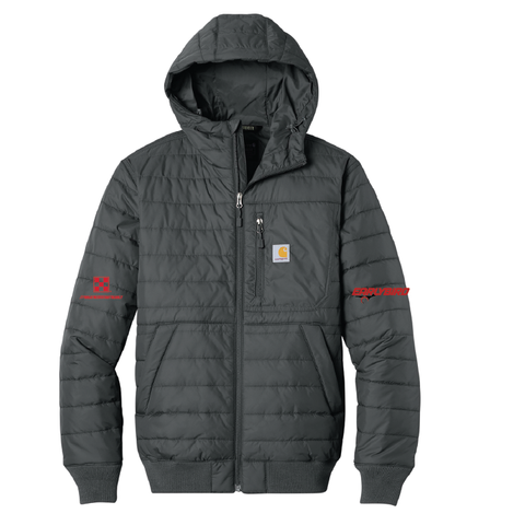 Earlybird Fall 25 - Insulated Hooded JAcket - Unisex - Shadow Grey