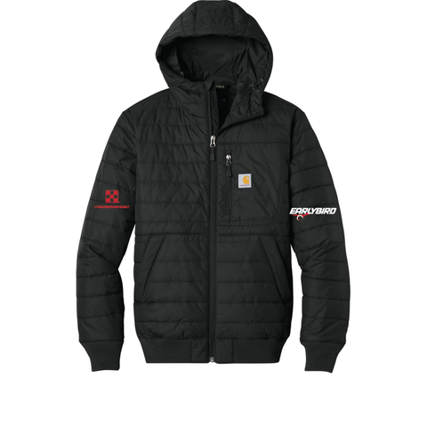 Earlybird Fall 25 - Insulated Hooded JAcket - Unisex - Black