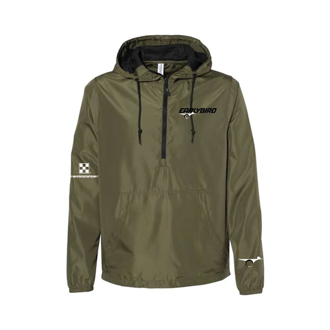 Earlybird Fall 25  - Kightweight Windbreaker - Unisex - Army/Black