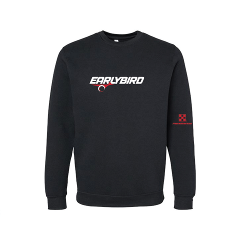 Earlybird Fall 25  - Fleece Crewneck - Unisex - Black
