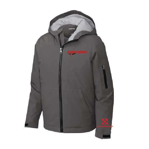 Earlybird Fall 25  - Waterproof Insulated Jacket - Youth - Graphite
