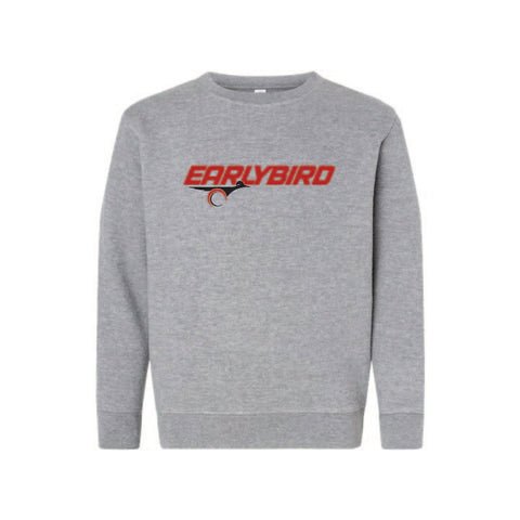 Earlybird Winter 25 - Fleece Crewneck - Youth - Heather