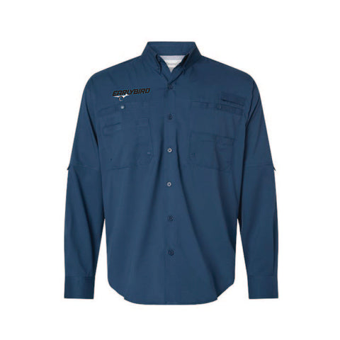 Earlybird Winter 25 - Long Sleeve Fishing Shirt - Unisex - Navy