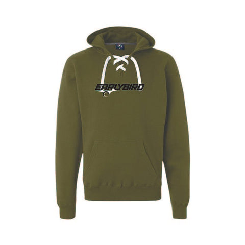 Earlybird Winter 25 - Sport Lace Hoodie - Unisex - Military Green