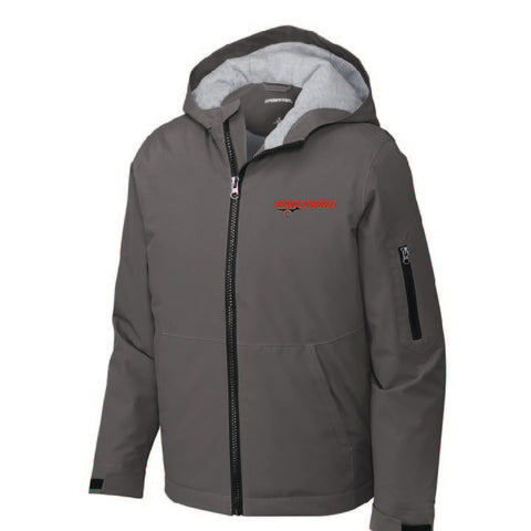Earlybird Winter 25 - Waterproof Insulated Jacket - Youth - Graphite