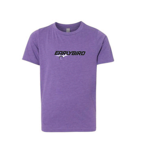 Earlybird Winter 25 - CVC Tee - Youth - Purple Rush