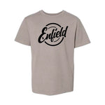 Enfield - Garment-Dyed Tee - Youth - Concrete Grey