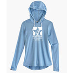 Four Star Vet Service - Womens Hoodie - Peri Blue