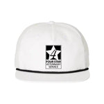 Four Star Vet Service - 256 Hat - White/Black