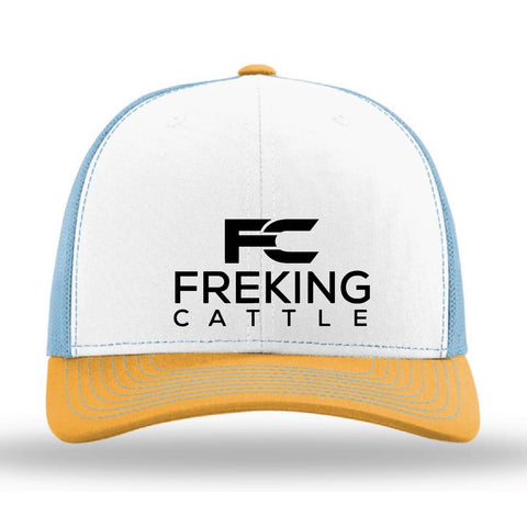 Freking Cattle - Richardson 112 - White/Columbia Blue/Yellow
