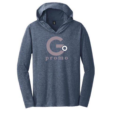 G.O. Promo - Long Sleeve Hoodie - Unisex - Navy Frost