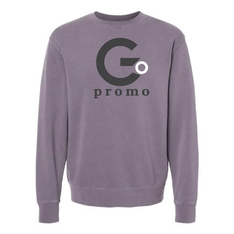 G.O. Promo - Pigment Dyed Crewneck - Unisex - Pigment Plum