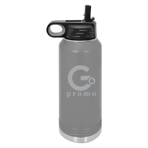 G.O. Promo - 40oz Waterbottle - Dark Grey