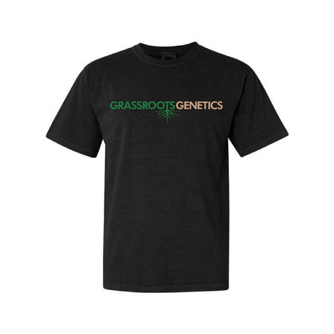 Grassroots Genetics - Garmnet Dyed Tee - Unisex - Black
