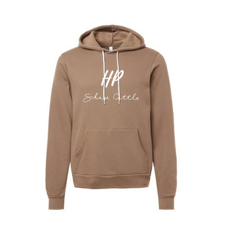 HP Show Cattle 24 - Sponge Fleece Hoodie - Unisex - Vintage Brown