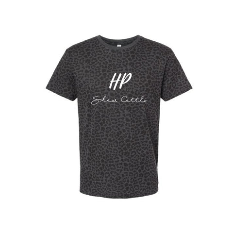 HP Cattle - Jersey Tee - Unisex - Black Leopard
