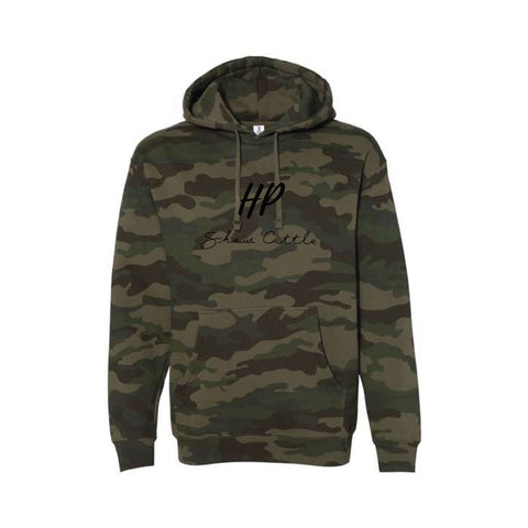 HP Cattle - Heavyweight Hoodie - Unisex - Forest Camo