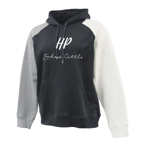 HP Cattle - Colorblock Hoodie - Unisex - Black