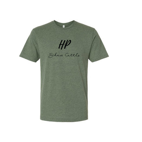 HP Cattle - Jersey Tee - Unisex - Bamboo Blackout