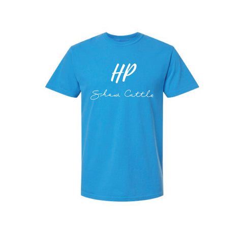 HP Cattle - Garment Dyed Tee - Unisex - Royal Cribe