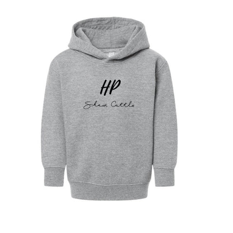 HP Cattle - Fleece Hoodie - Toddler - Granite