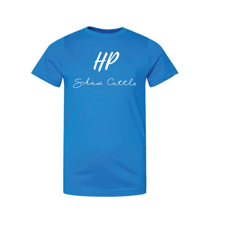 HP Cattle - Jersey Tee - Youth - Cobalt