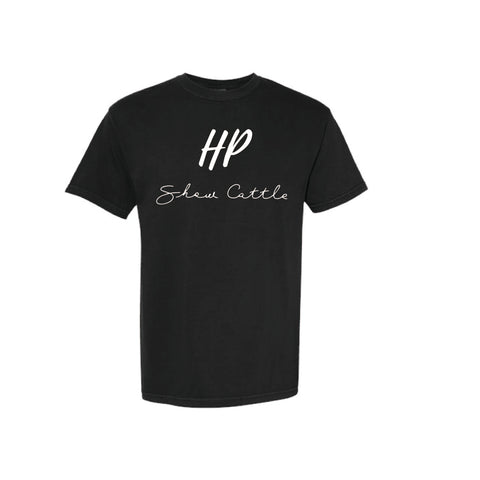 HP Show Cattle 24 - Garment Dyed Tee - Unisex - Black