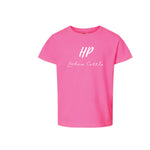 HP Show Cattle 24 - Garment Dyed Tee - Youth - Neon Pink