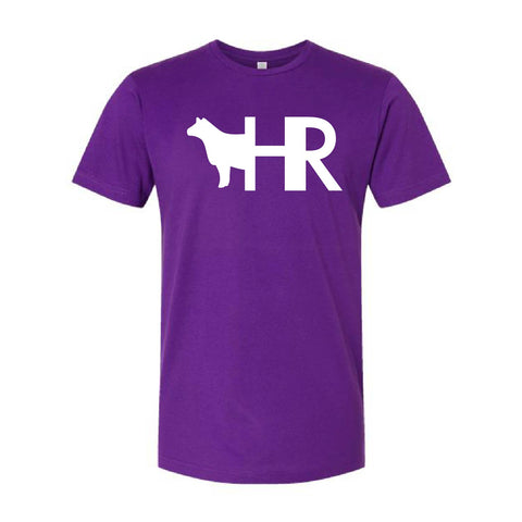 HR Cattle 25 - Jersey Tee - Unisex - Pro Purple